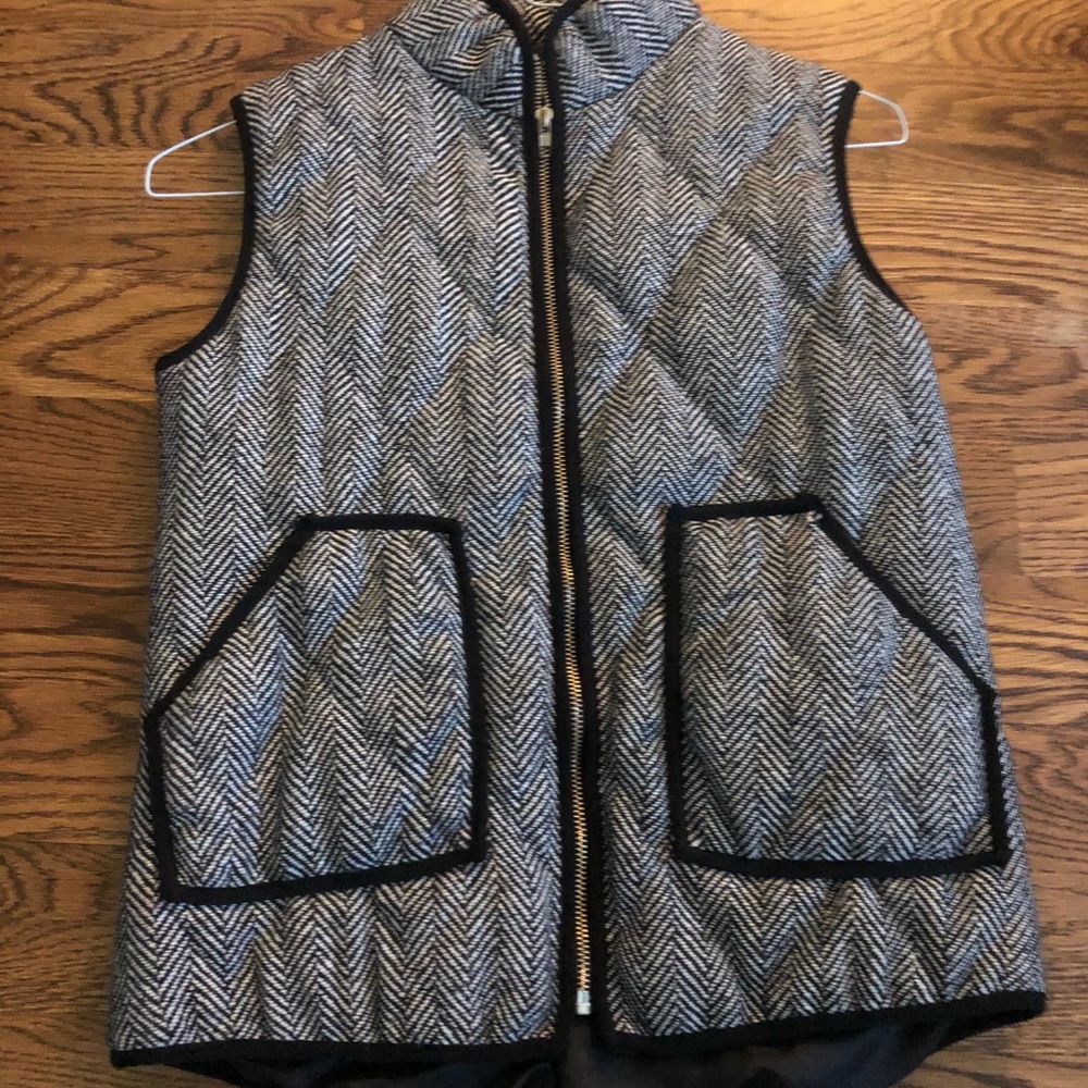 herringbone vest